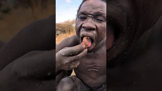 Its Lunch time See how Hadza cooks their favorite meal today made from wild meatamp natural spices [upl. by Eceinhoj105]