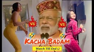 Kacha badam Trending Viral song  Anjali arora vs Sofia ansari kacha badam anjali arora kacha badam [upl. by Anawk]