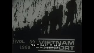 1968 VIETNAM WAR REPORT 9th INFANTRY DIVISION in MEKONG DELTA 25174 [upl. by Inhsor]