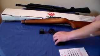 Ruger 1022 carbine unboxing review [upl. by Shull329]