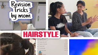 Revision Tricks by Mom👩 STUDY TABLE Font Look😍 My Fav Hairstyle❤  Riyas Amazing World [upl. by Jaynes165]