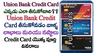 Union Bank credit card benefits in teluguunion bank credit card usescredit card uses [upl. by Leslee]