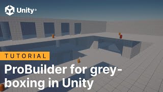 ProBuilder for greyboxing in Unity  Tutorial [upl. by Eiznikam]