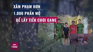 Hai kẻ phá hoại xâm phạm hơn 1000 ngôi mộ để lấy tiền chơi điện tử  VTC Now [upl. by Tnomal524]