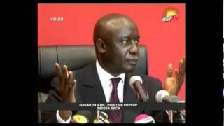 Conference de presse idrissa seck 2 [upl. by Cornall]