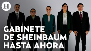 ¿Cómo se ha conformado el gabinete de Claudia Sheinbaum Estos son los nombramientos hasta ahora [upl. by Layap]