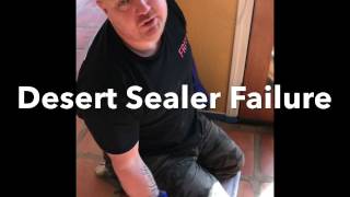 Stripping Desert Sealer From Saltillo Tile Floor [upl. by Ithaman]