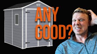 Are Keter Plastic Sheds Worth It UNSPONSORED Review [upl. by Odin779]