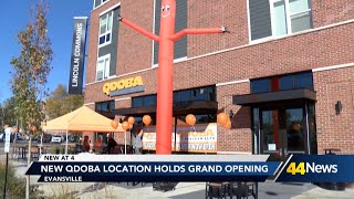 New Qdoba location holds grand opening [upl. by Annmarie170]