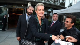 Laeticia Hallyday  ses fans ont déjà adopté Jalil Lespert [upl. by Ahserkal]