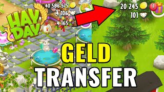 GELD TRANSFER in Hay Day 🤑 [upl. by Haugen186]