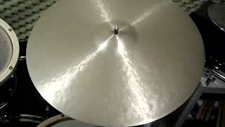 22 Rustico Senescent Ride 2285g  Handcrafted cymbals by Craig Lauritsen [upl. by Strephon]