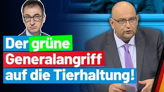 Grüne wollen die private und berufliche Tierhaltung in Deutschland ABSCHAFFEN AfDFraktion im BT [upl. by Eyeleen469]