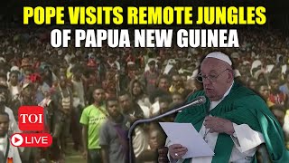 Pope Francis LIVE I Pope Speech For Catholics In Remote Areas Of Papua New Guinea I Vanimo [upl. by Aneehsram903]