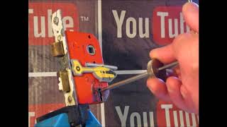 Lock Picking Tutorial Of Picking A 3 Lever Mortice Lock Using RB Locktools Two In One Pick [upl. by Deacon]