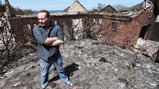 Eyewitnesses recount Overberg fire destroying their homes [upl. by Zetrac]