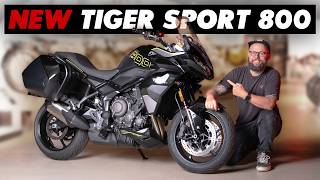 New 2025 Triumph Tiger Sport 800 Announced Full Specs amp Price [upl. by Quillan874]