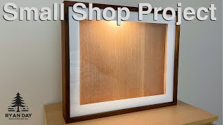 How I Made A Solid Wood Shadow Box [upl. by Jorey952]