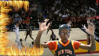 KAT IS IN HIS BAG Knicks Fan Reacts To KNICKS at HEAT  FULL GAME HIGHLIGHTS  October 30 2024 [upl. by Langan]