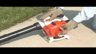 How to Start a Stihl Blower [upl. by Francklin646]