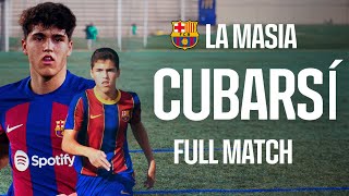 🍿 ENJOY PAU CUBARSIS PERFORMANCE AT LA MASIA AT THE AGE OF 12  FULL MATCH 💎  FC Barcelona [upl. by Vanya]