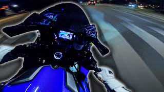 The Pure Sound of Yamaha R1  BRUTALLY LOUD [upl. by Ahsinam777]