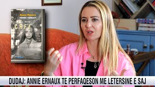 Arlinda Dudaj Udhetimi shqiptar i nobelistes Annie Ernaux [upl. by Jo]