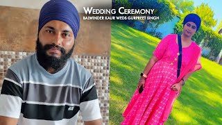 LIVE WEDDING CEREMONY  BALWINDER KAUR amp GURPREET SINGH  2024 GM ART STUDIO 91 7889289797 [upl. by Mutz]