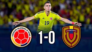 COLOMBIA VENCE a VENEZUELA EN SU PRIMER PARTIDO de ELIMINATORIAS [upl. by Melia470]