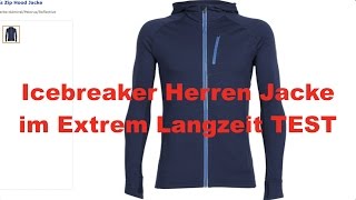 Icebreaker Herren Jacke Merinowolle Extrem Langzeit TEST 25 Jahre [upl. by Akin]