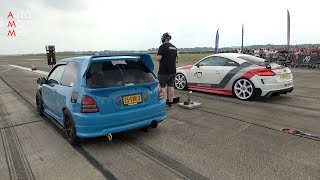 415HP Toyota Glanza V Turbo  Loud Accelerations [upl. by Sackman]