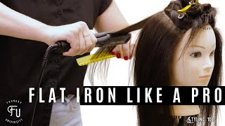 Mastering The Art Of Flat Iron Styling [upl. by Lrad10]