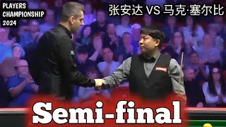 Mark Selby Vs Zhang Anda Snooker Players Championship 2024 Semifinal [upl. by Albarran]