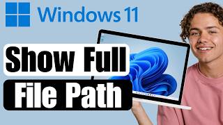 How to Aways Show Full File Path in File Explorer Windows 11 or 10 PC [upl. by Oly]