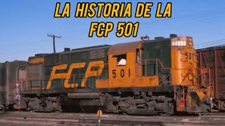 la historia de la máquina 501 del ferrocarril del pacífico FCP [upl. by Ainavi]