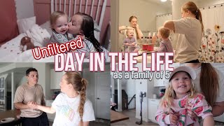 FULLunfiltered DAY IN THE LIFE WITH 3 KIDS SPORTS GROCERIES NAPS ROUTINES amp MORE [upl. by Bremble]