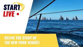 Relive the big start  New York Vendée 2024 [upl. by Ramor628]