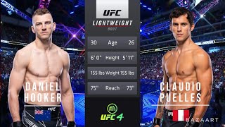 DAN HOOKER VS CLAUDIO PUELLES FULL FIGHT UFC 281 [upl. by Josias]