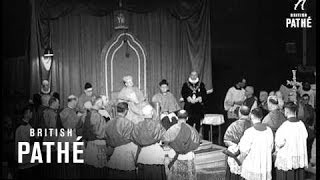 High Mass At Westminster Cathedral 1950 [upl. by Rexanne]