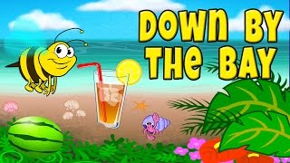 Down by the Bay with Lyrics  Nursery Rhymes  Children’s Songs by The Learning Station [upl. by Burns921]