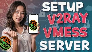 Setup V2Ray VMess Server on Armod VPN [upl. by Arehsat]