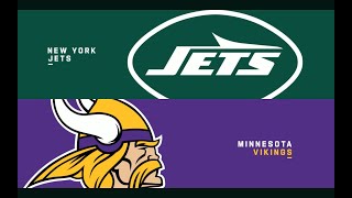 Game Highlights New York Jets vs Minnesota Vikings NFL 2024 season Week 5 [upl. by Ackerley]