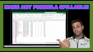 Make Any Excel Formula Spillable [upl. by Enisaj]