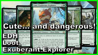 Loot Exuberant Explorer EDH Deck Tech  Magic the Gathering [upl. by Elletsyrc]