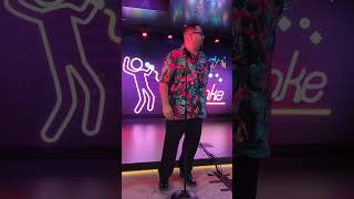 My first time singing karaoke On board the Carnival Jubilee [upl. by Zobkiw]