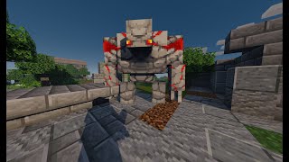 I Fought the Redstone Golem and Monstrosity in Minecraft  Download in Description [upl. by Navinod]