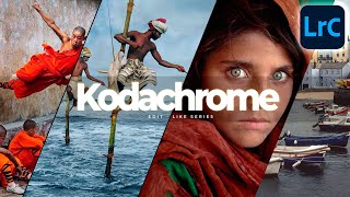 How to Create the KODAK KODACHROME Look in Lightroom Classic Tutorial [upl. by Sidwel]