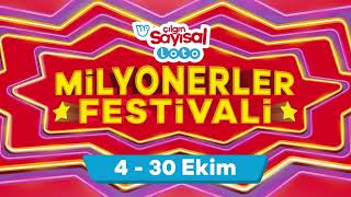 Milyonerler Festivalinde her çekilişte ekstra 5 MİLYON TL [upl. by Raf818]