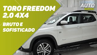 Fiat Toro Freedom 20 4x4 Diesel Avaliação Completa [upl. by Aremaj]