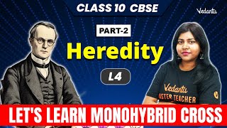 Heredity L4  Monohybrid Cross  Part 2  Class 10 Biology  CBSE 2025  Sandra Maam 🔥 [upl. by Enirehtacyram]